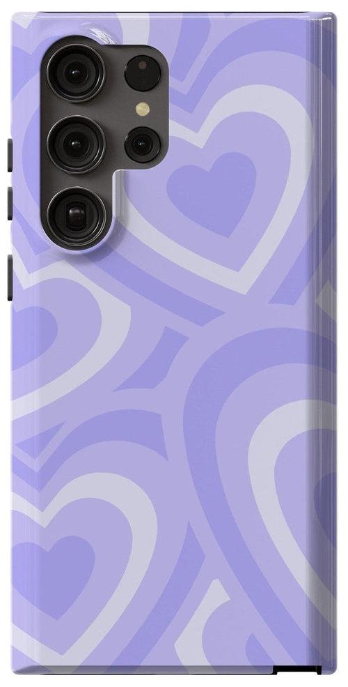 Casetry Love Song | Lavender Heart Samsung Case