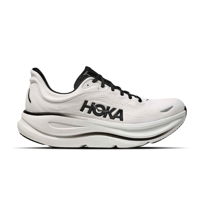 HYPE ELIXIR Hoka Bondi 9 White Black