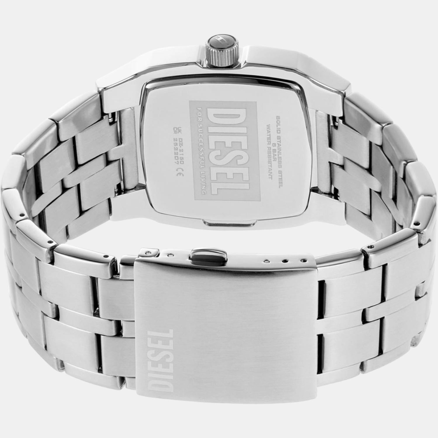 Diesel Cliffhanger Men Quartz Green Dial Analog Stainless Steel Watch DZ2150 - view 2