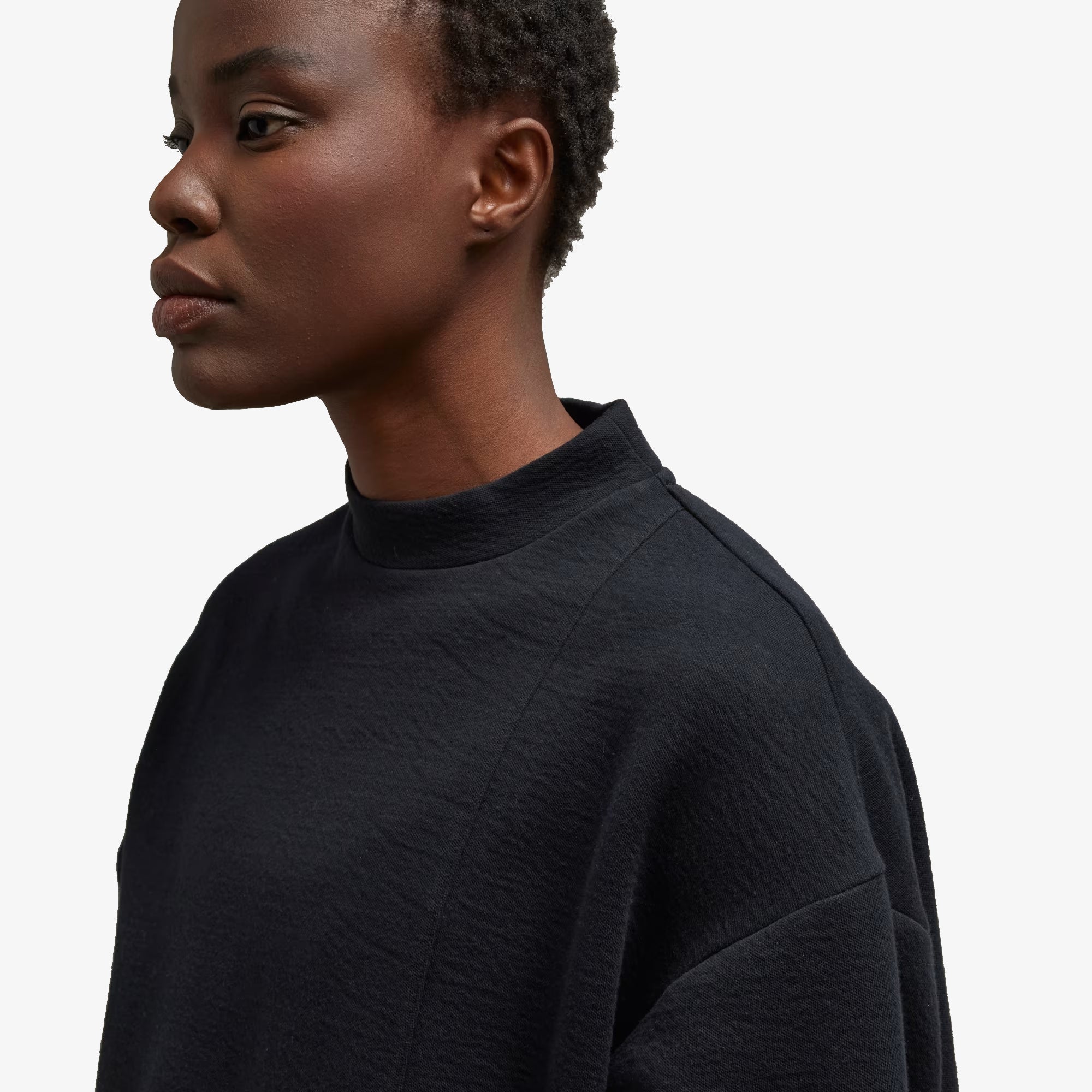 Y-3 | Natural Spacer Loose Long Sleeve Tee { Black - view 4