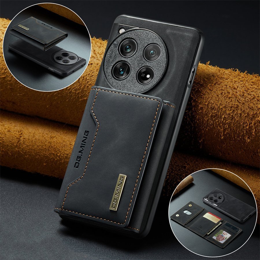 Million Cases Lavish Leather Magnetic Wallet Case - OnePlus