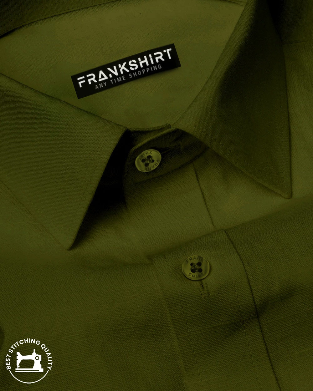 BlackTree Pack of 2 Cotton Shirt for Man (Brown and Bottle Green) - view 3