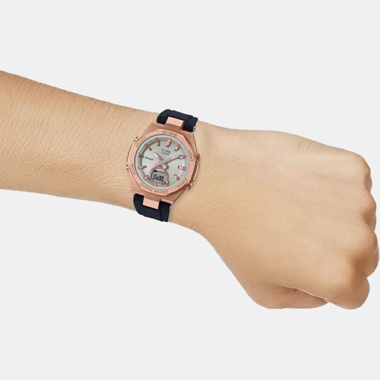 Casio Baby-G Women Quartz White Dial Analog-Digital Resin Watch BX190 - view 6