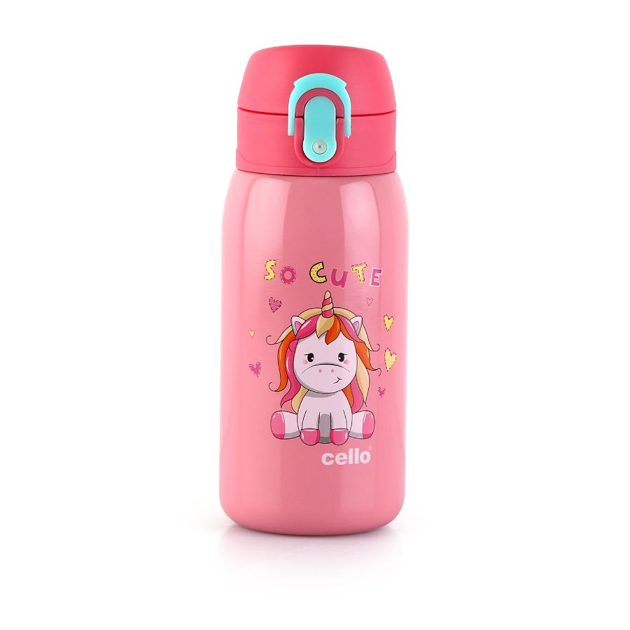 Cello Junior 375 Hot & Cold Stainless Steel Kids Water Bottle, 375ml - view 6