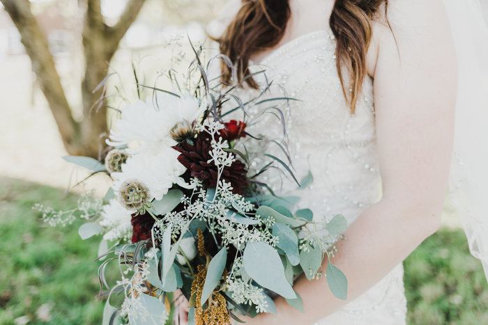 fiftyflowers.com DIY Rustic Fall Wedding - view 2