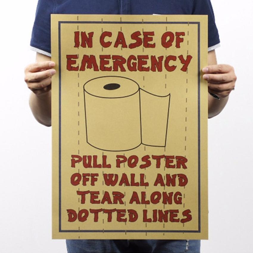 VinnyC Toilet Paper Poster