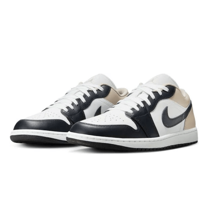 HYPE ELIXIR Nike Air Jordan 1 Low Summit White Off Noir Rattan - view 2