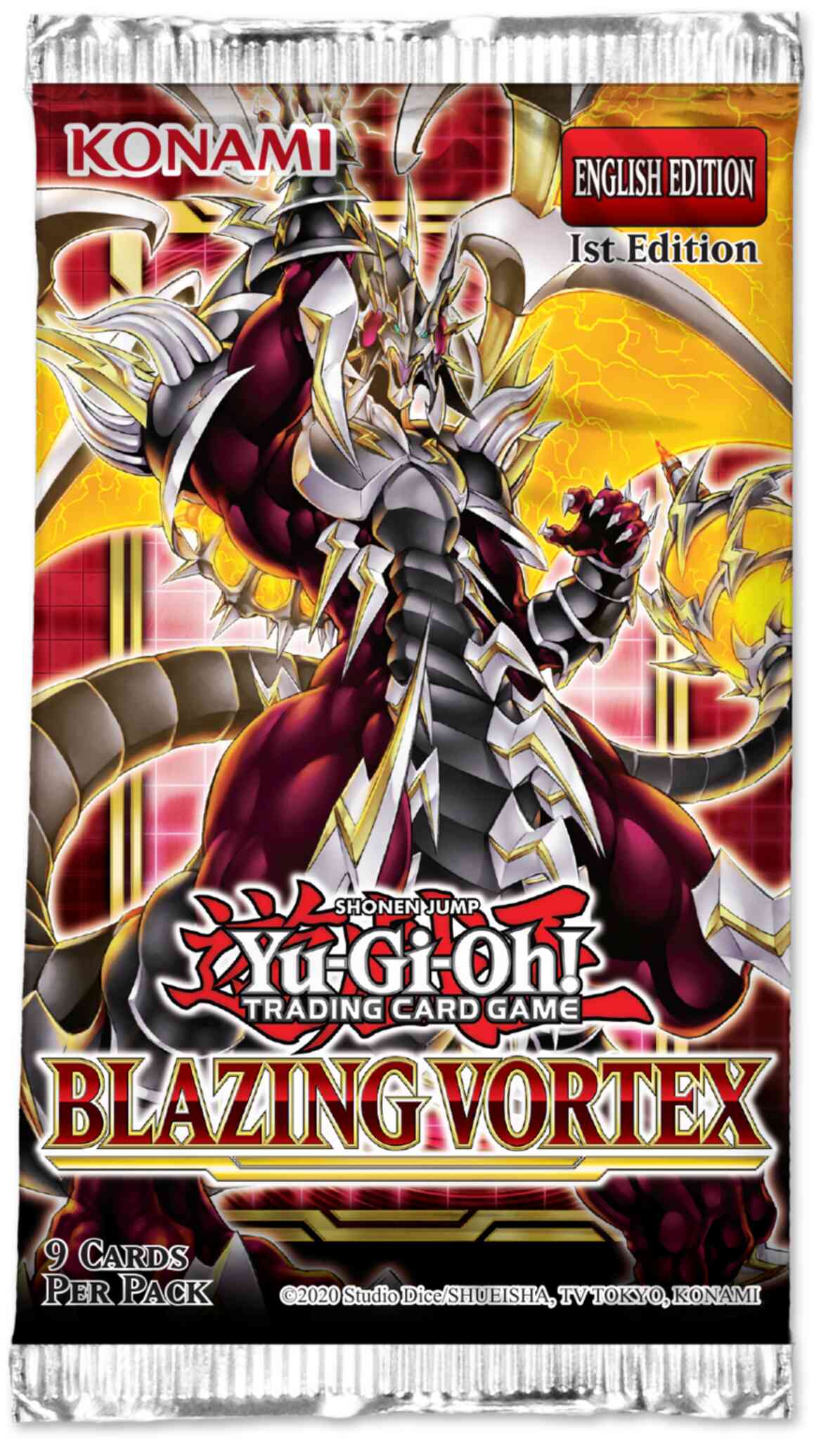 Yu-Gi-Oh! Blazing Vortex 1st Edition Booster Pack