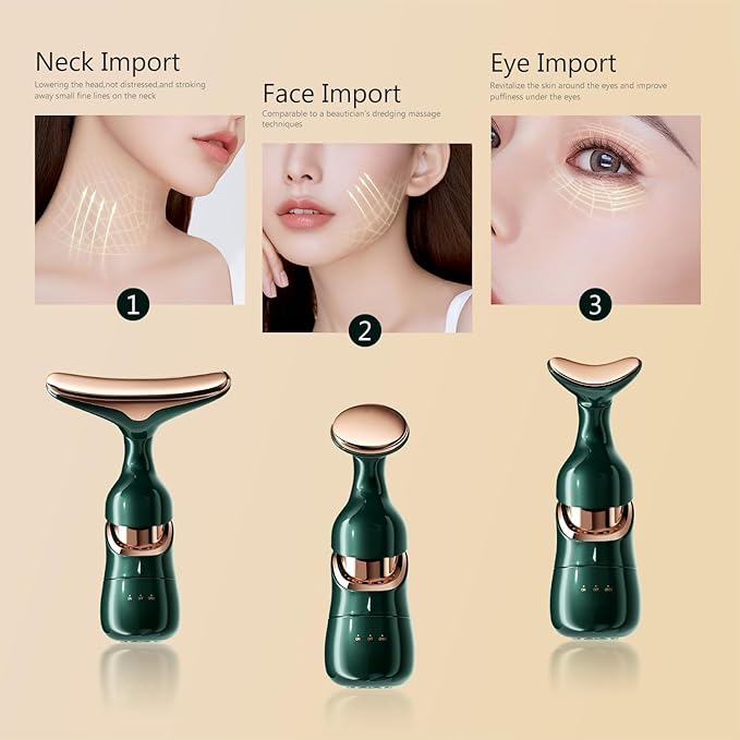 Catterton 3 in 1 Anti Wrinkles Facial Massager - view 2