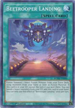 Yu-Gi-Oh! Beetrooper Landing - BODE-EN090 - Common - 1st Edition
