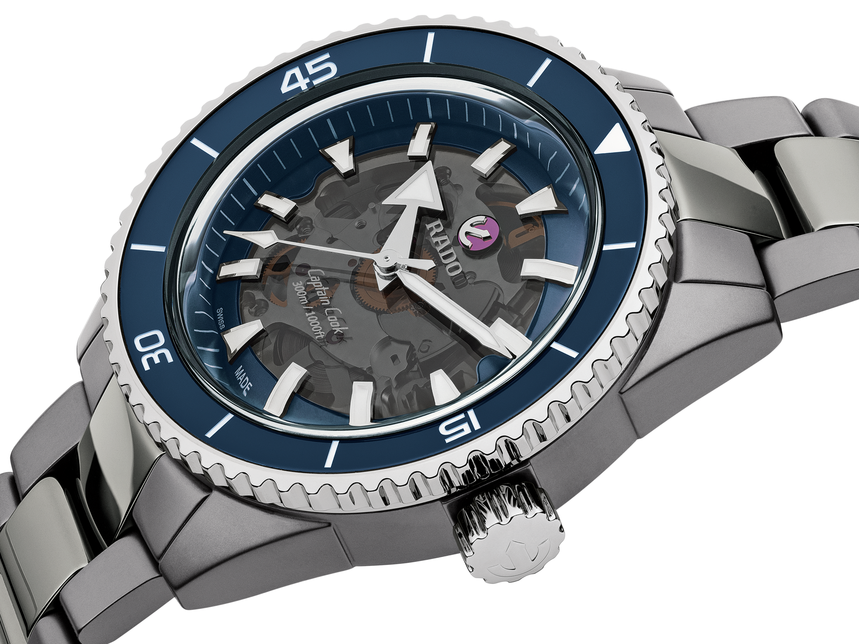 Rado Captain Cook Skeleton Dial Men 43mm