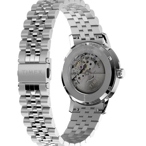 Timex Marlin Black Round Dial Mechanical Automatic Men's Watch 40mm TW2W93200UJ - view 2