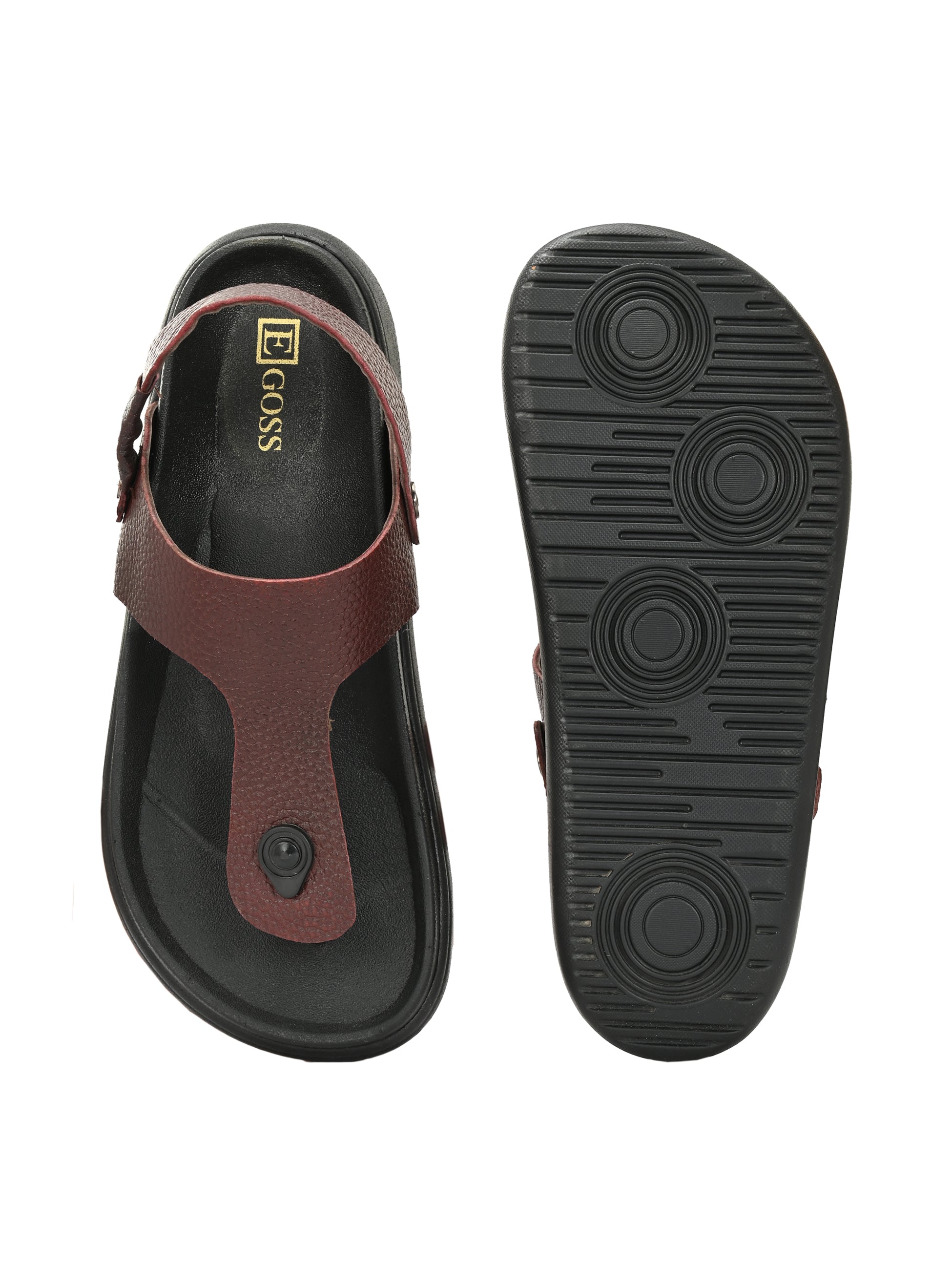 Egoss Shoes Comet Leather Sandals by Aspeerio - view 3