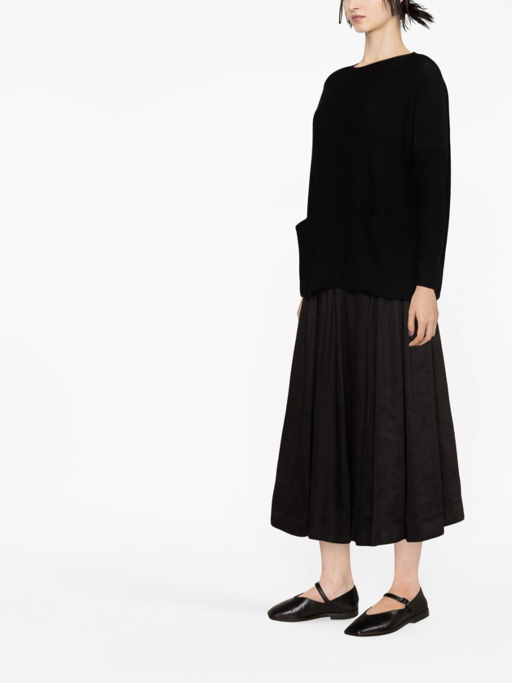 Daniela Gregis Cotton boat-neck sweater – Cotton 100% - view 2