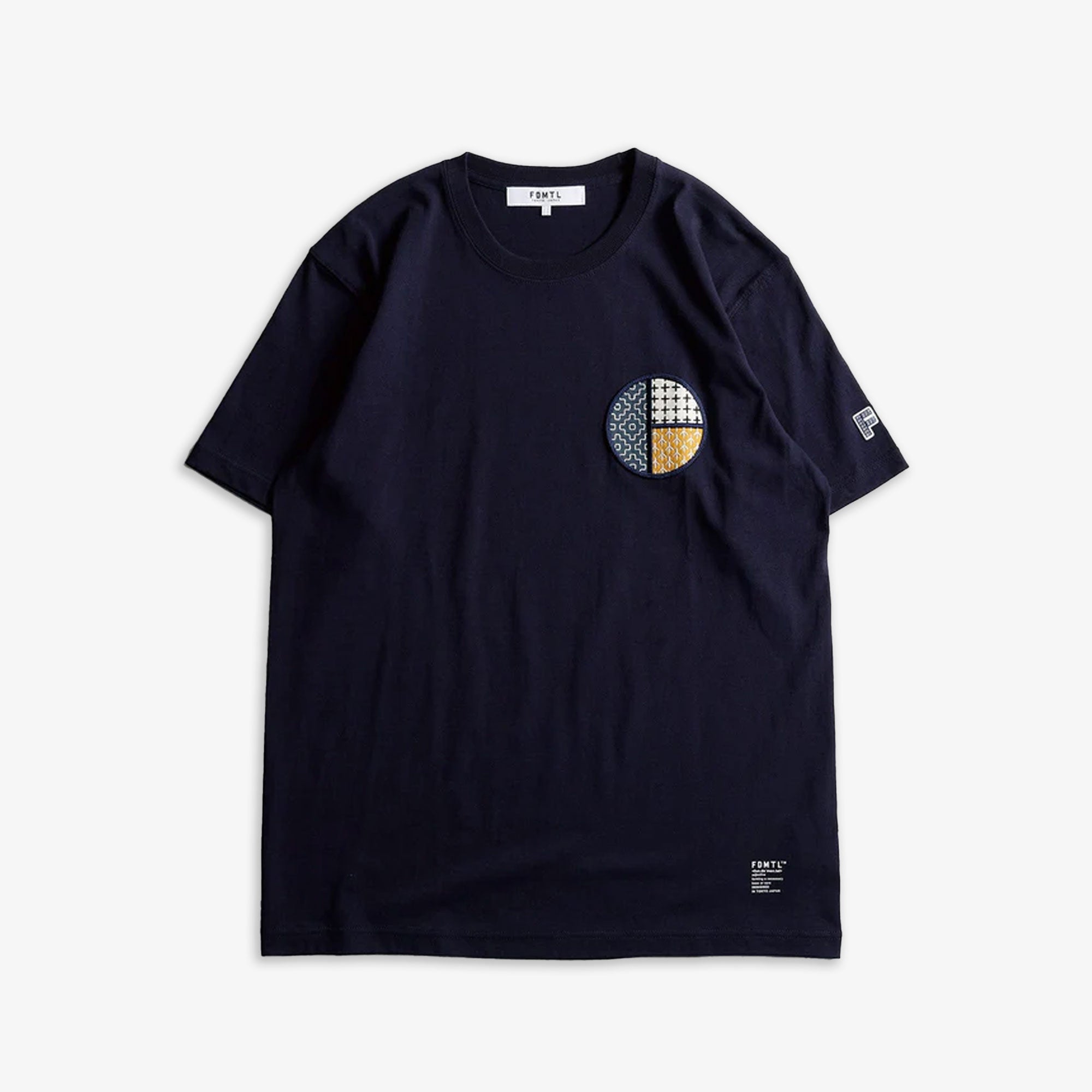 Fdmtl | Circle Patch Tee { Blue