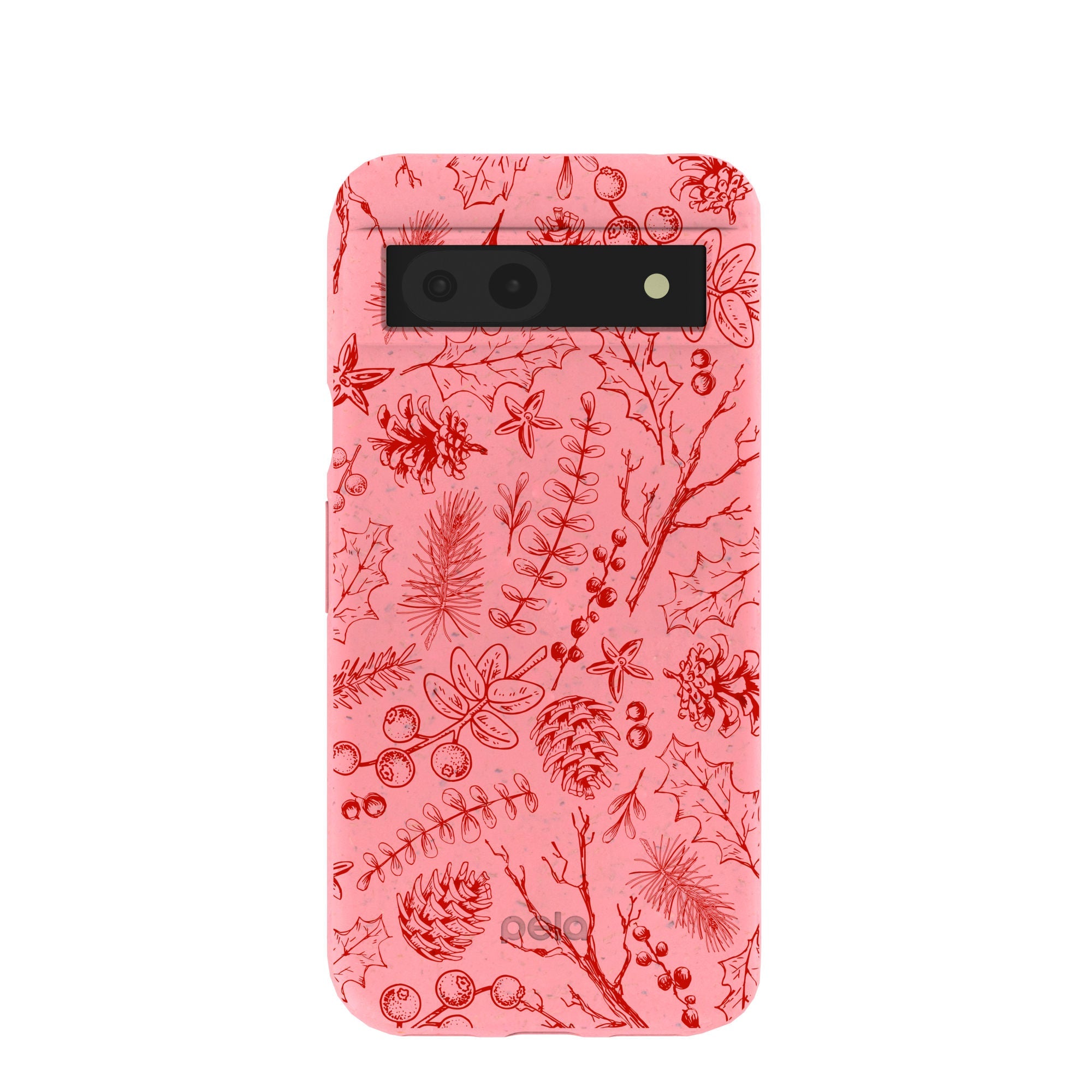 BlackTree Bubblegum Pink Festive Forest Google Pixel 8a Case