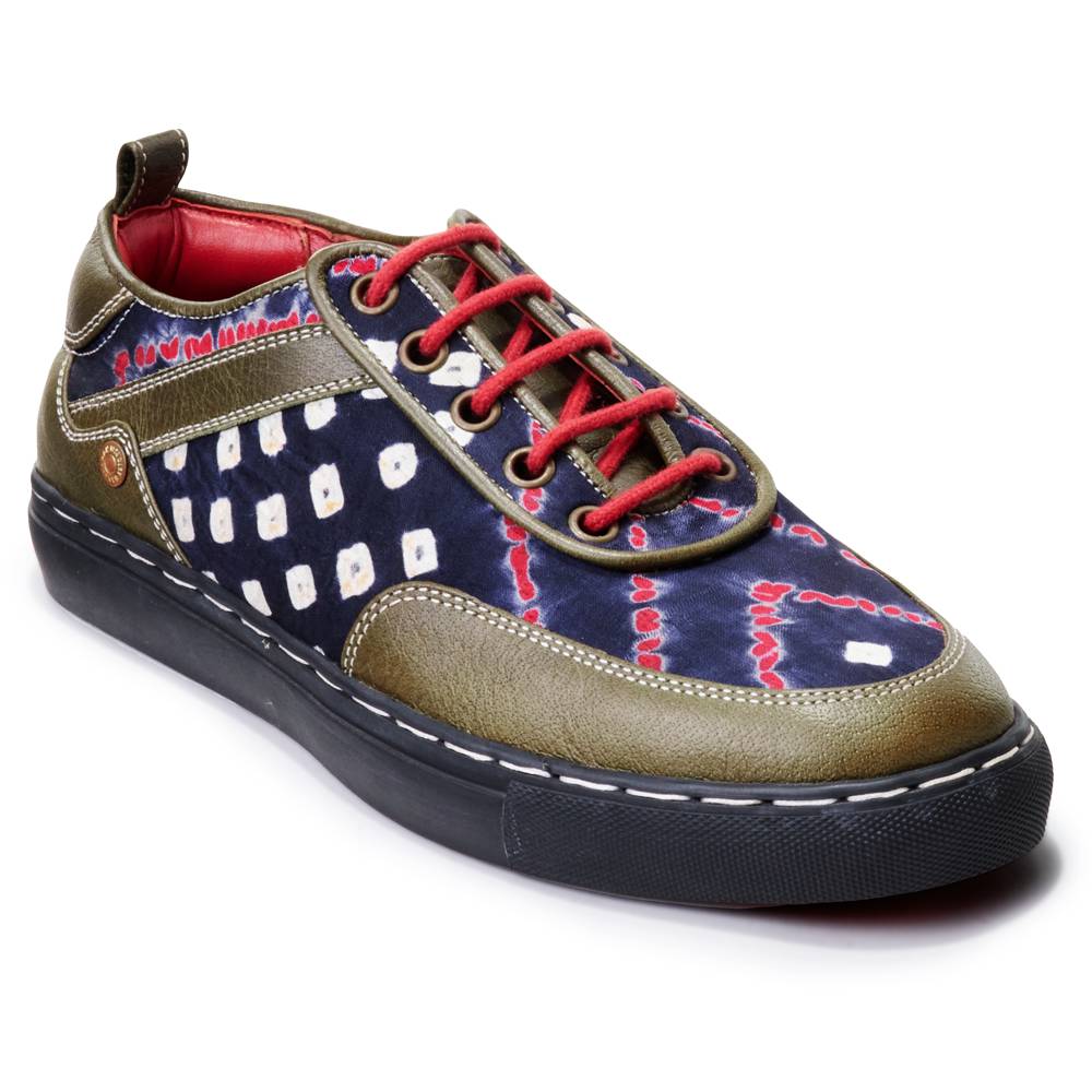 Banjaaran India Bandhni SneakesFor Women - Olive Green (discontinued) - view 5