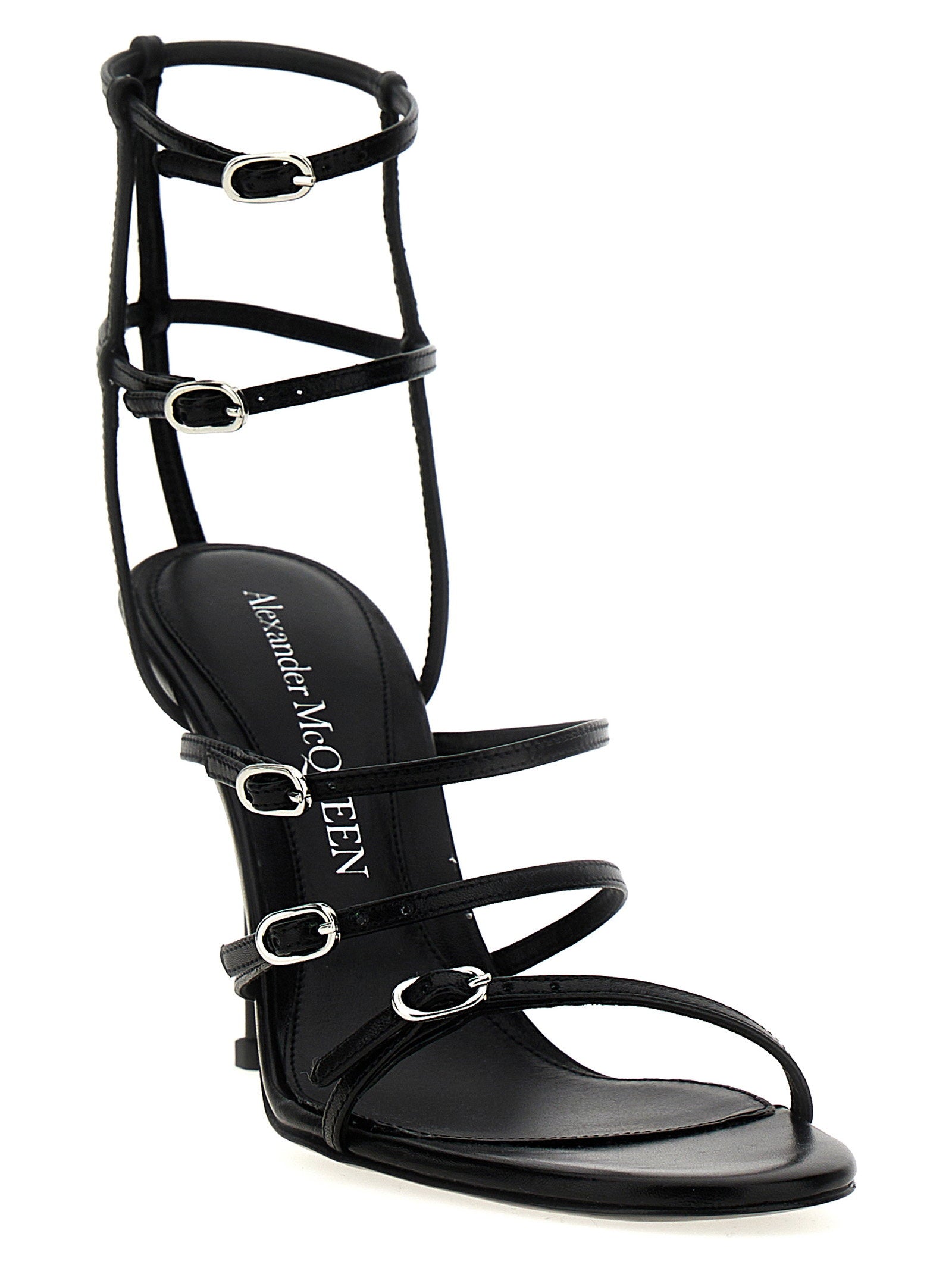 Alexander McQueen Strap Leather Sandals - view 2