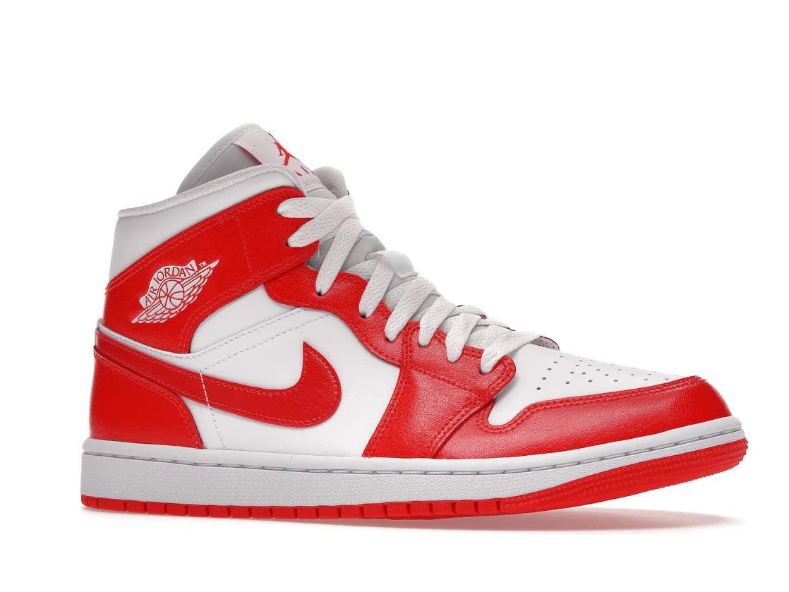 Nike Air Jordan 1 Mid 'Syracuse' – Red - view 2