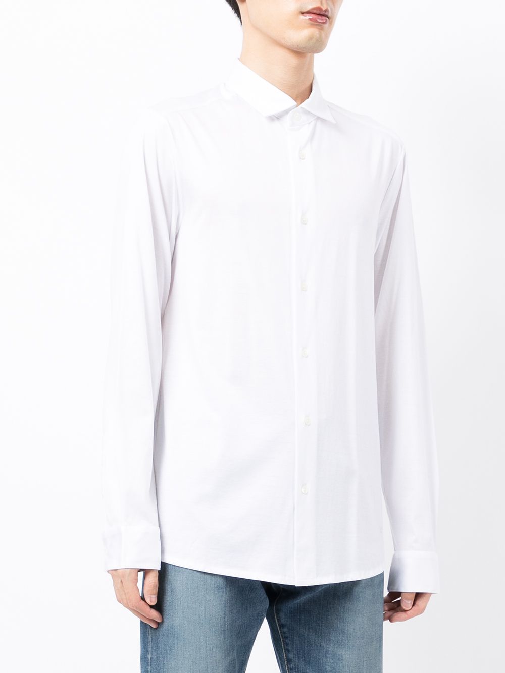 Emporio Armani Cotton blend shirt – 70% LYOCELL, 30% COTTON - view 2