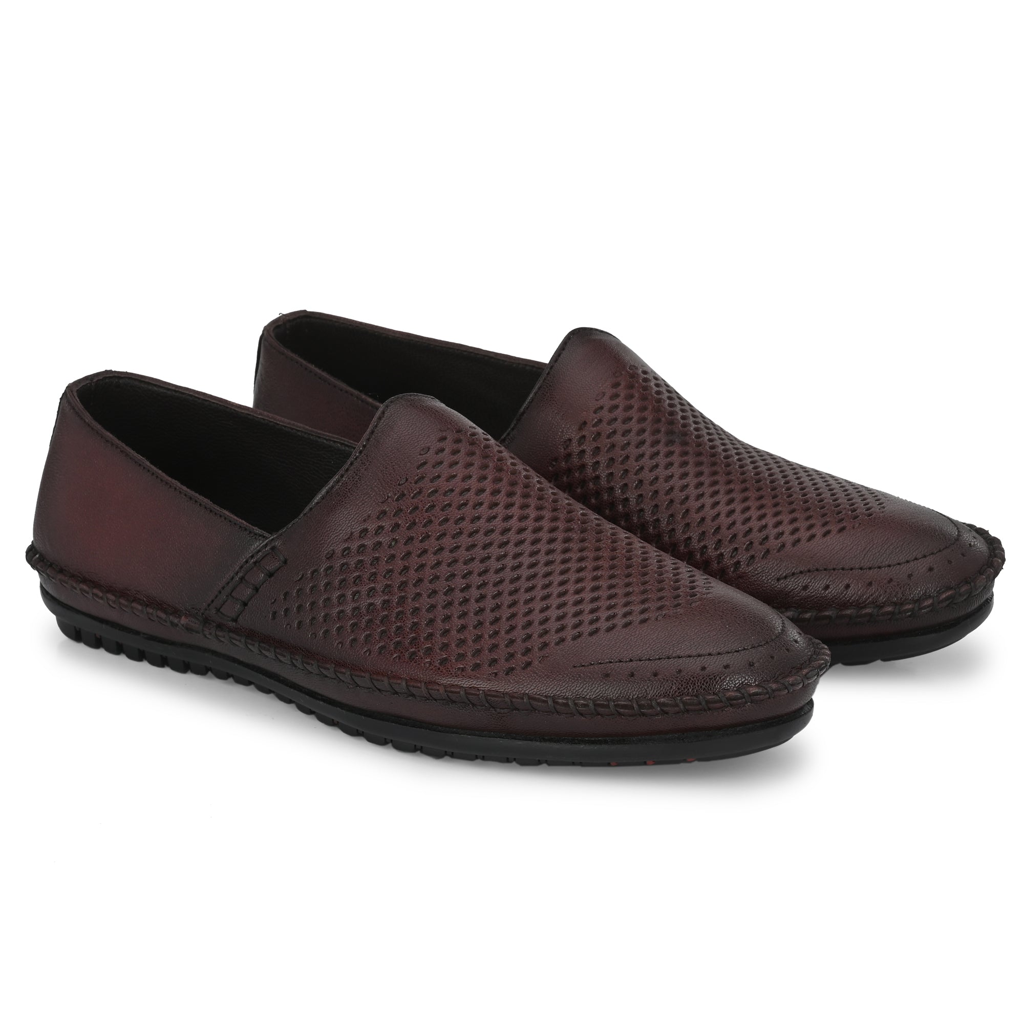 egoss-shoes Egoss Leather Casual Slip On Shoes For Men - view 16