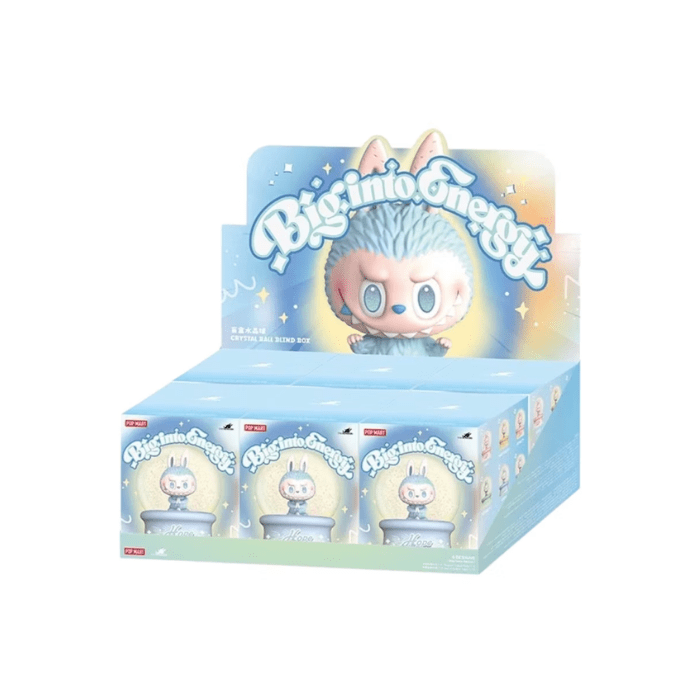 HYPE ELIXIR Pop Mart Labubu The Monsters Big into Energy Series Crystal Ball Sealed Case (6 Blind Box)