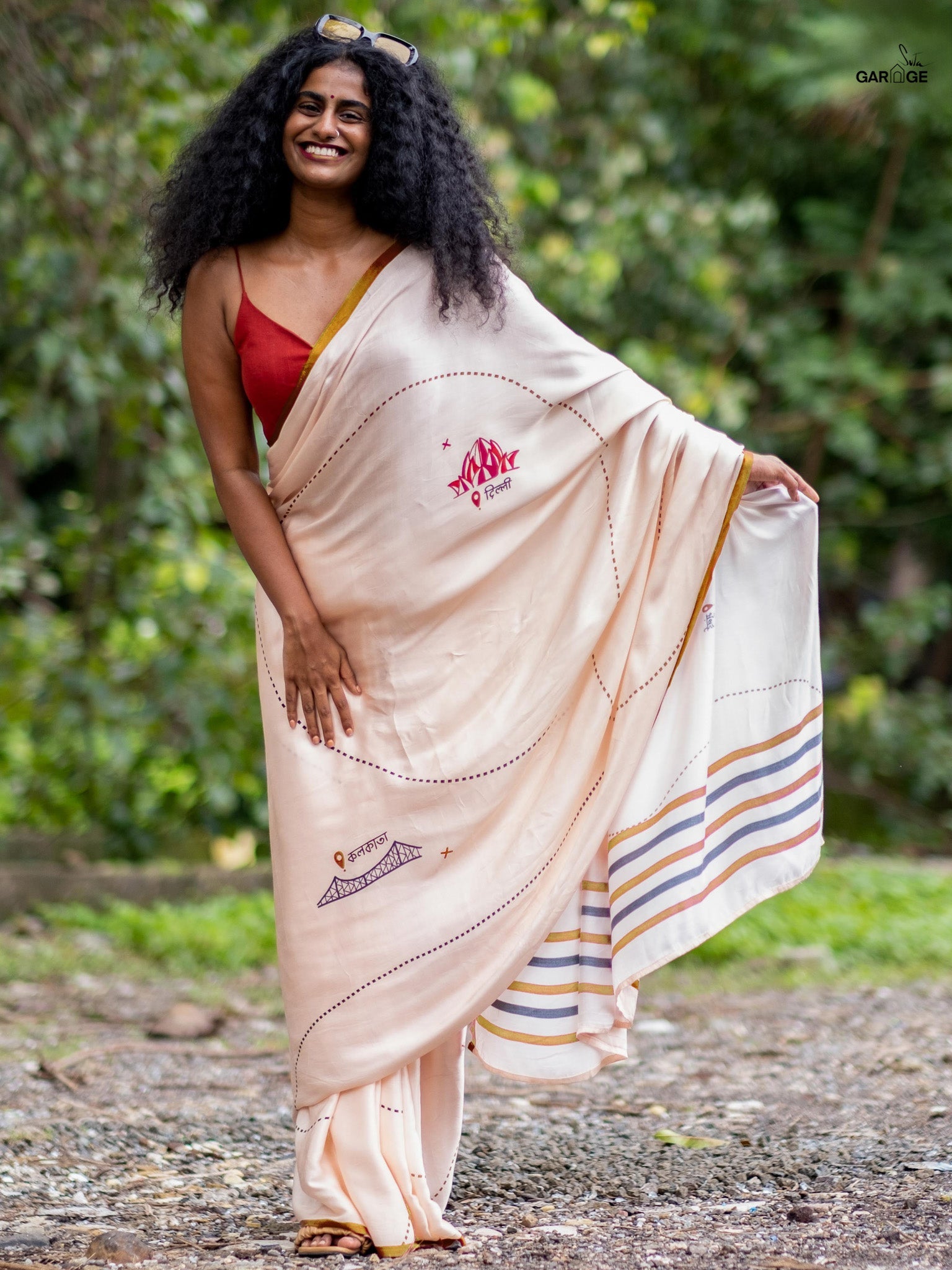 Women's sarees – suta.in Gar-2202 – Women's