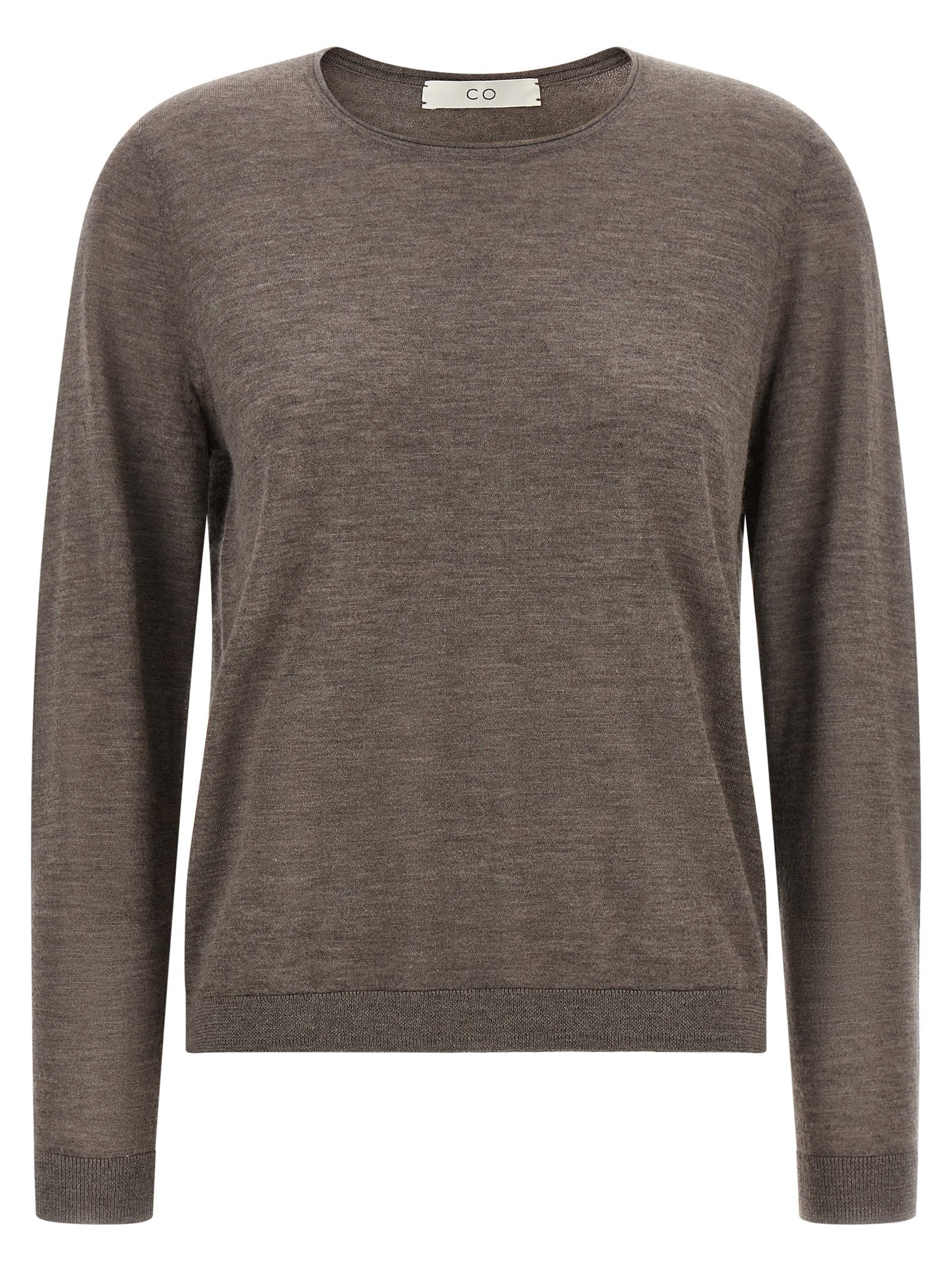 Co Sweater With Rolled Neckline – 100% cashmere