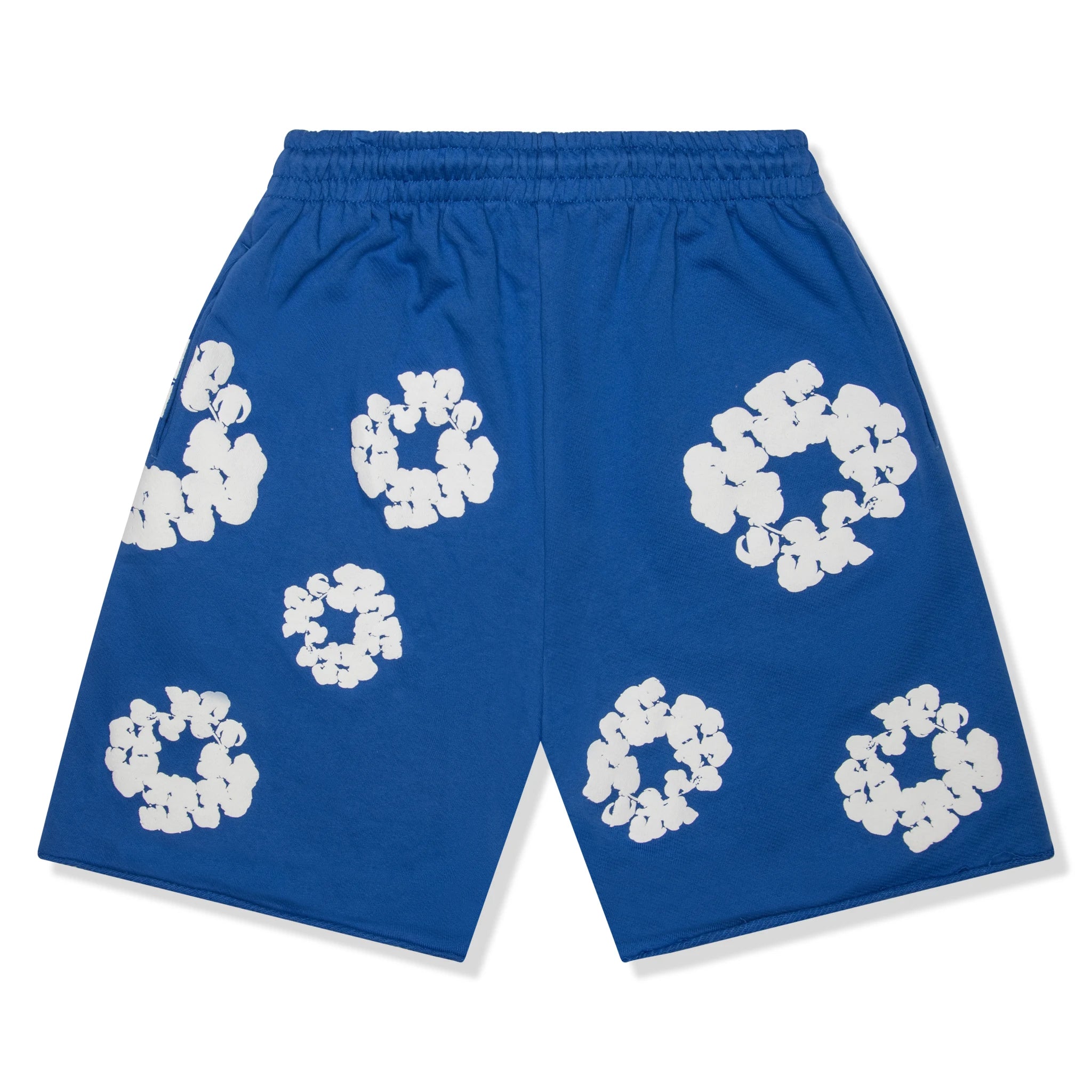 Denim Tears The Cotton Wreath Royal Blue Shorts - view 2