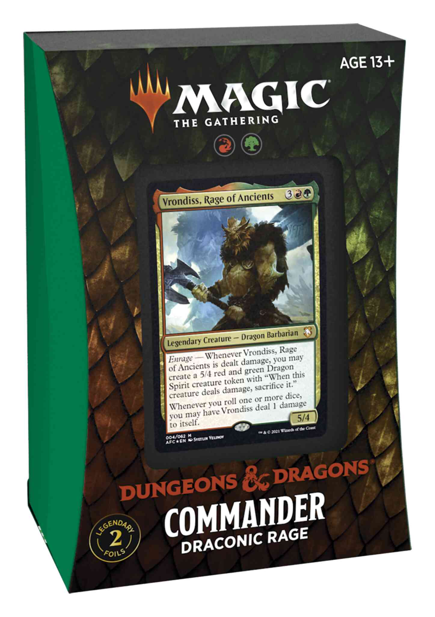 Magic Adventures In The Forgotten Realms Commander - Commander Deck - Draconic Rage