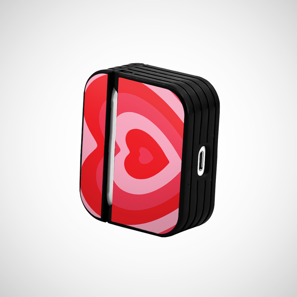 Cover It Up Strawberry Hearts Glass Airpods Pro Case Covers - view 3