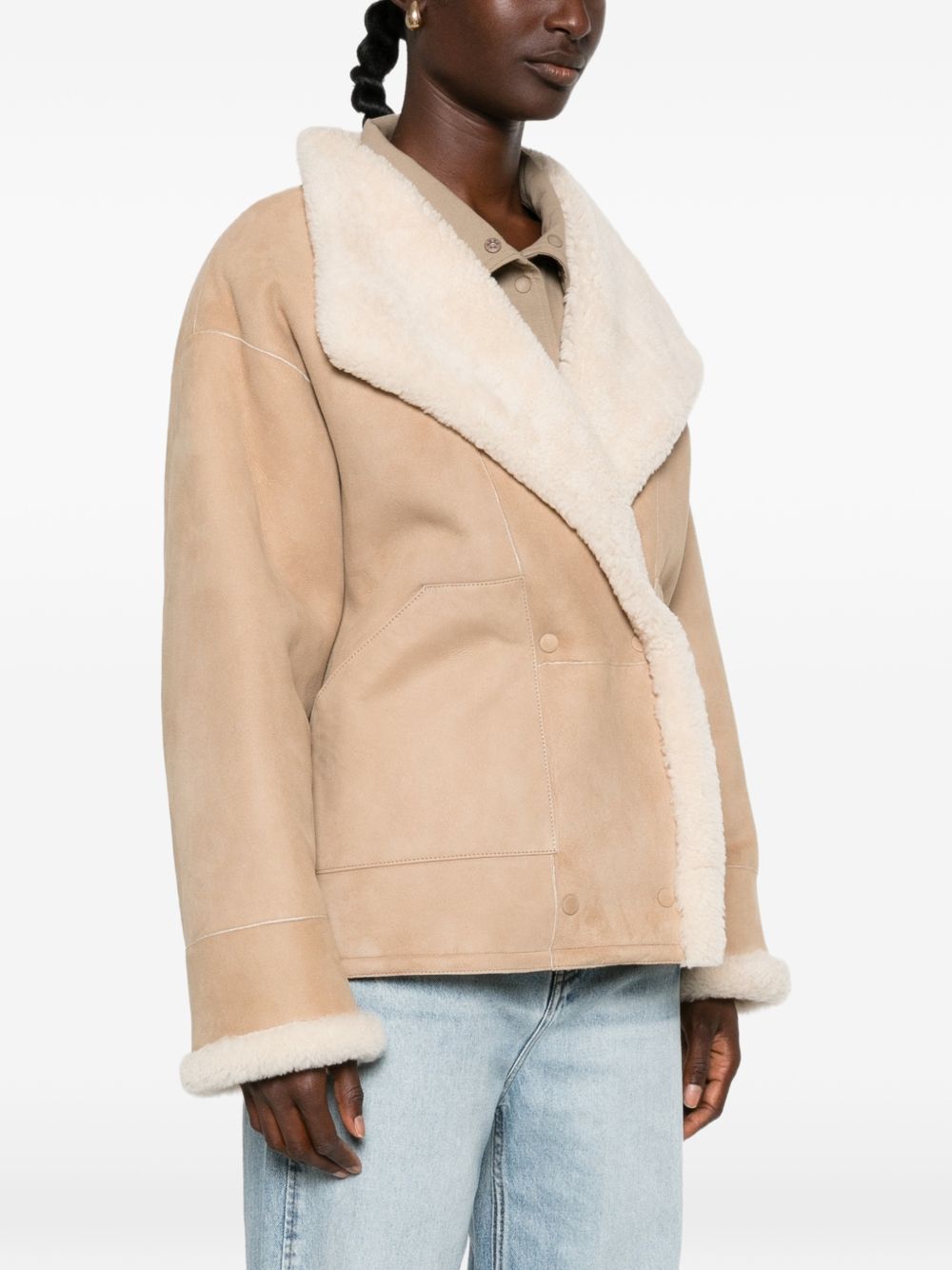 Closed Jacket – 100% Lambskin - view 3