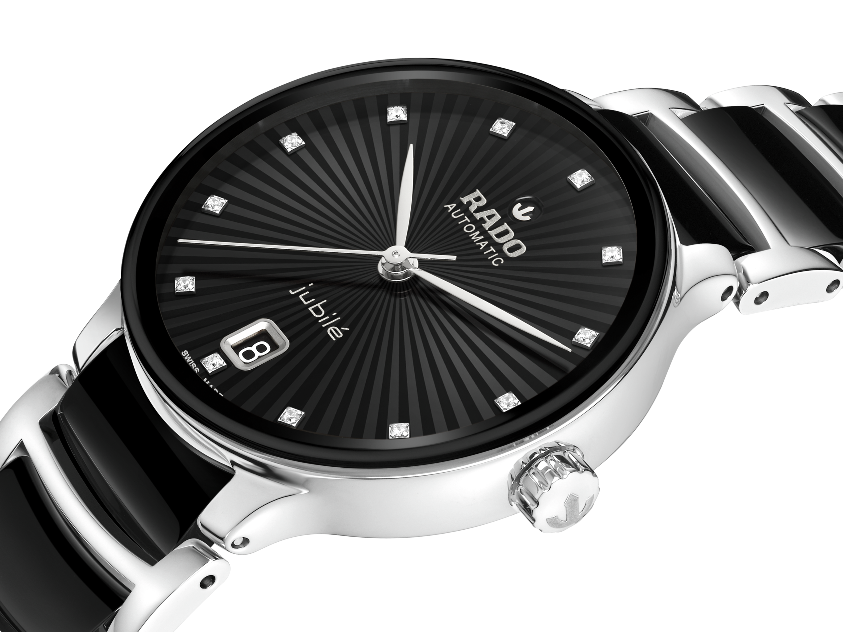 Rado Centrix Automatic Diamonds Black Dial Women 35MM - view 2