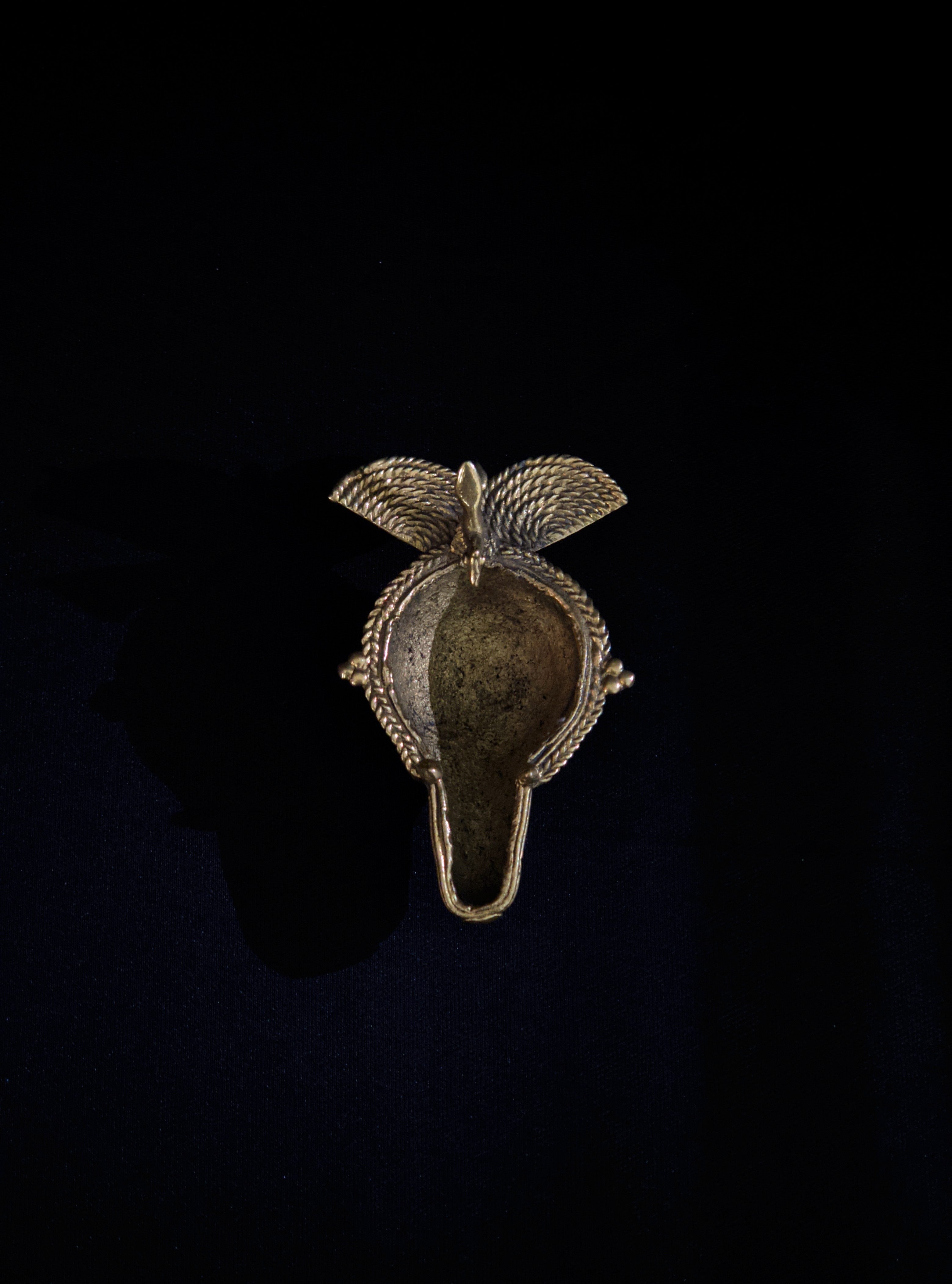 IndianVillèz Dhokra Hand Lamp - view 3