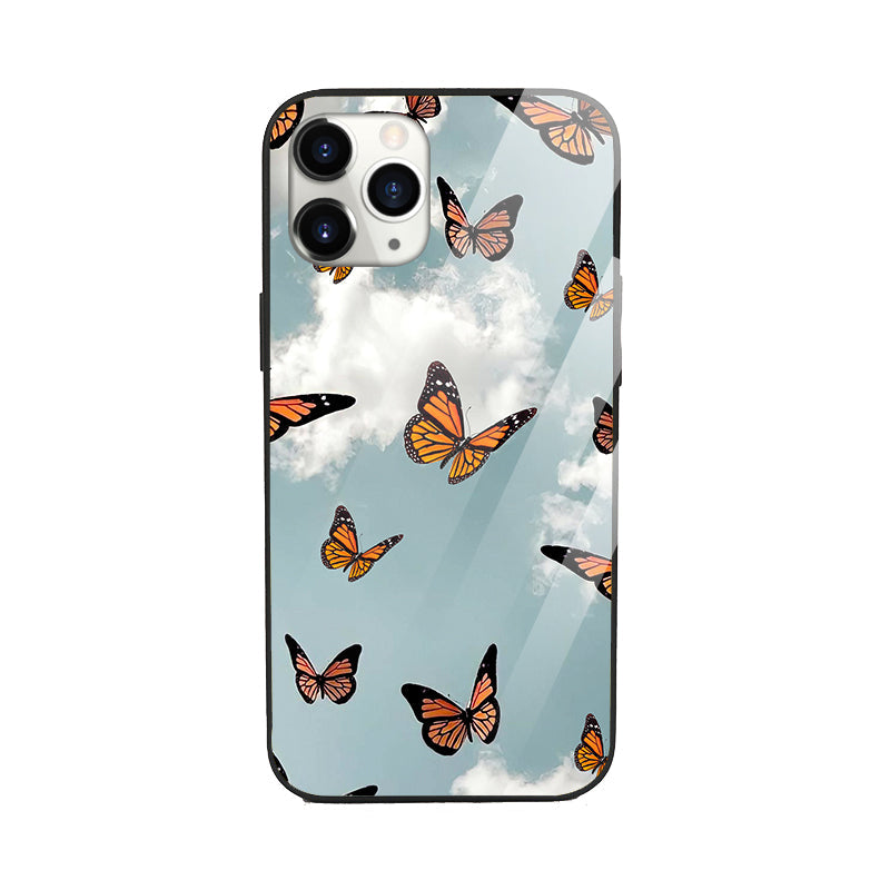Casebasket Monarch Butterfly Aesthetic Glossy Phone Cover