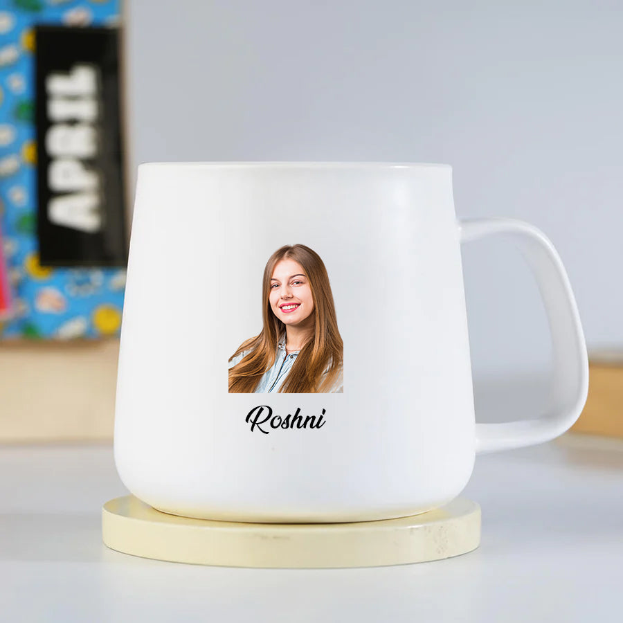 Bigsmall Personalized Minimal Coffee Mug | COD Not Available - view 3