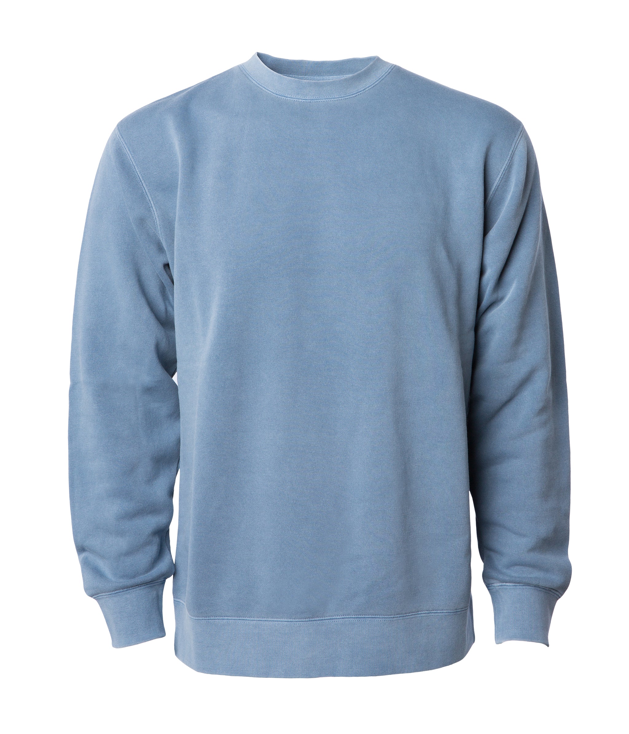 Independent Trading Company Unisex Midweight Pigment Dye Crew Neck