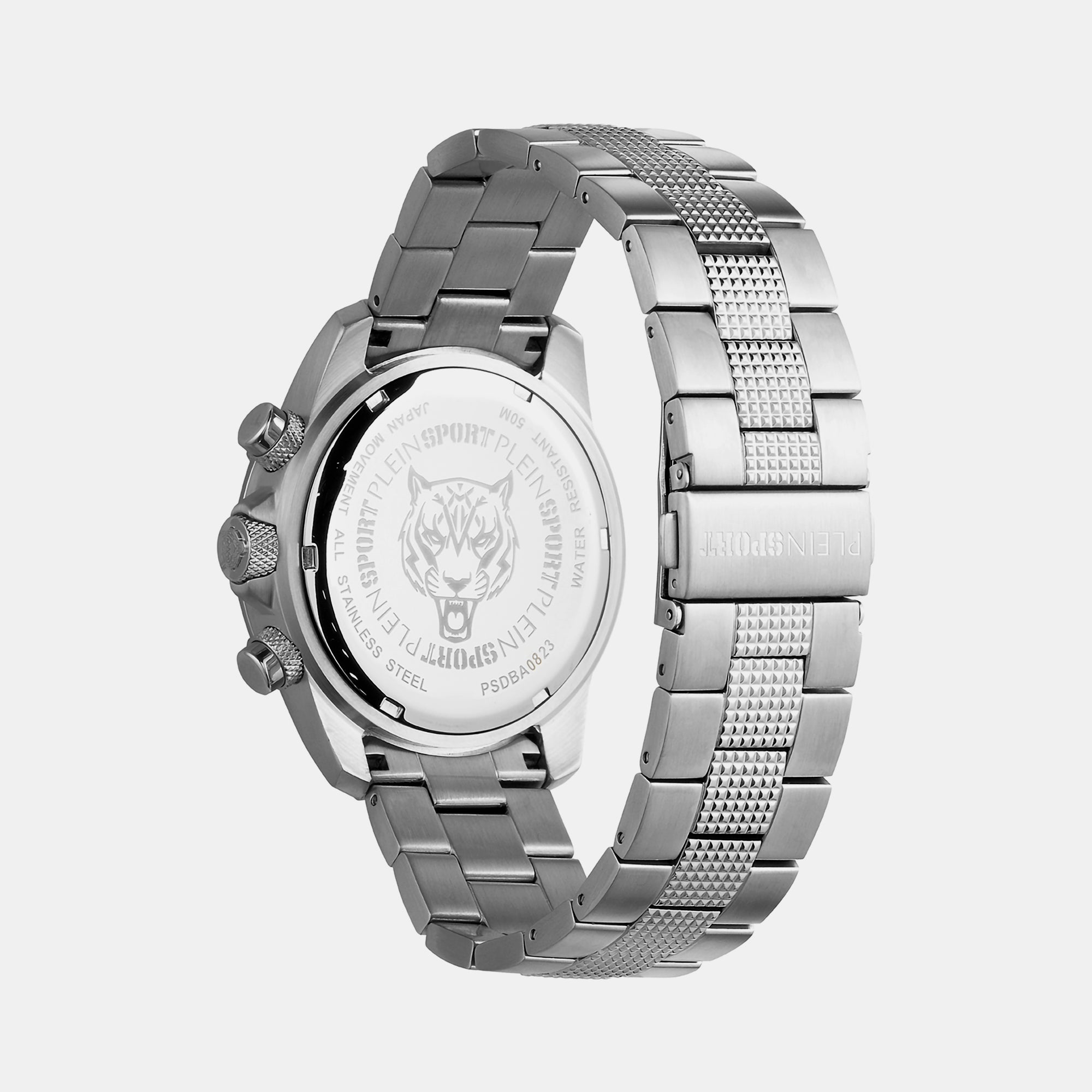 Plein Sports Hurricane Men Quartz Black Dial Chronograph Stainless Steel Watch PSDBA0823 - view 2