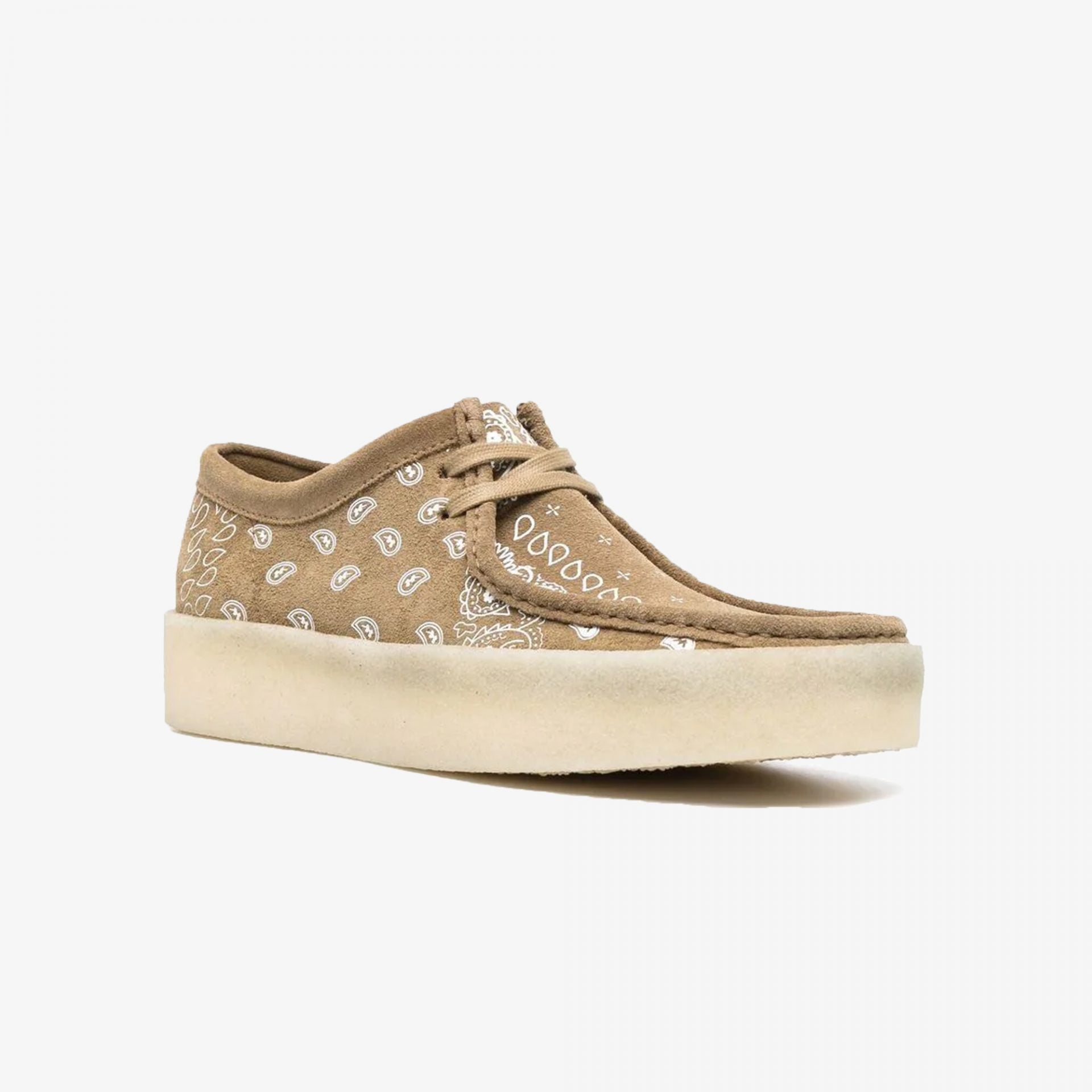 Clarks Originals | WALLABEE CUP DARK { OLIVE PRINT