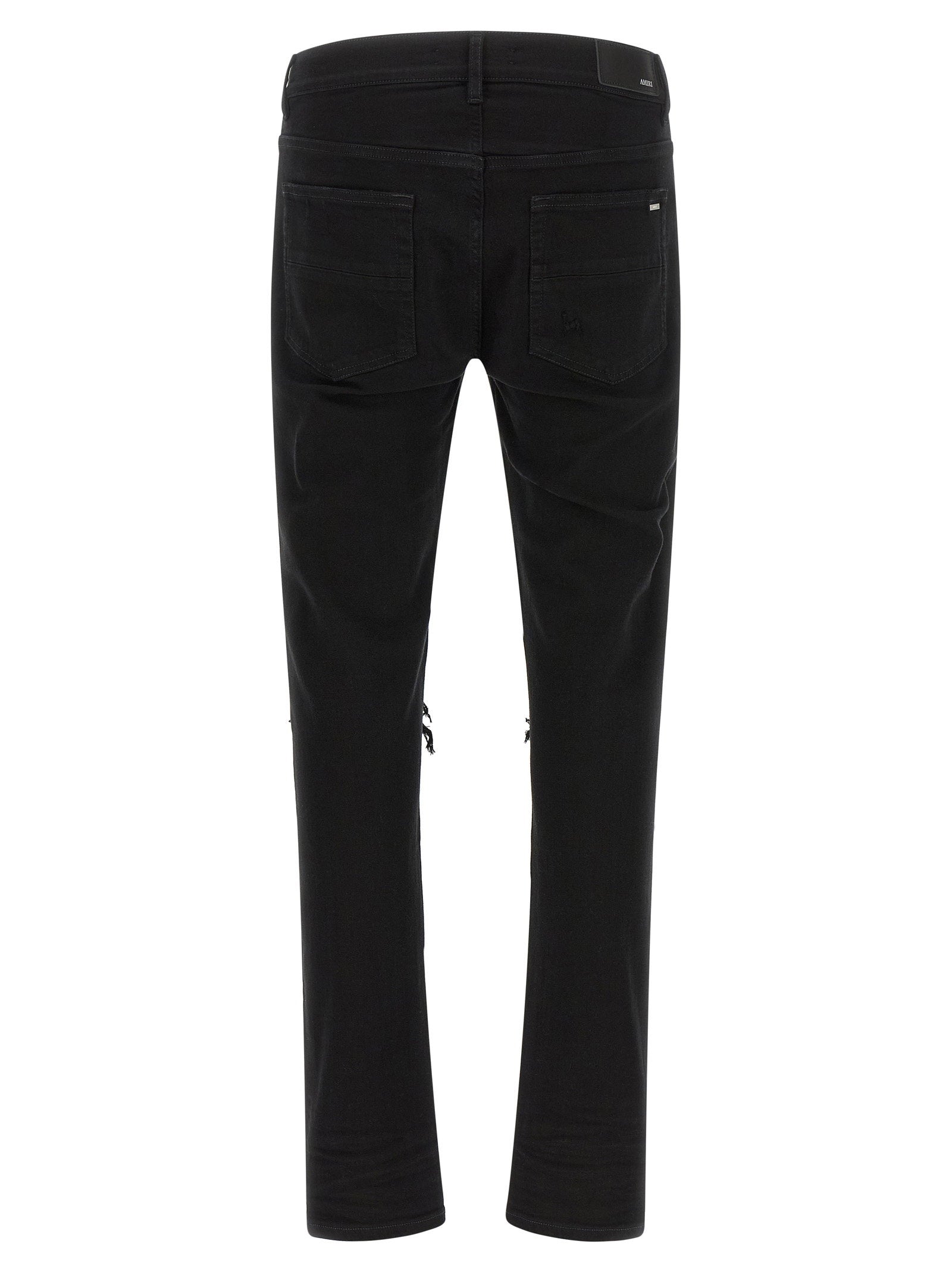 Amiri Mx1 Jeans With Distressed Details – 92% cotton, 8% elastane - view 2