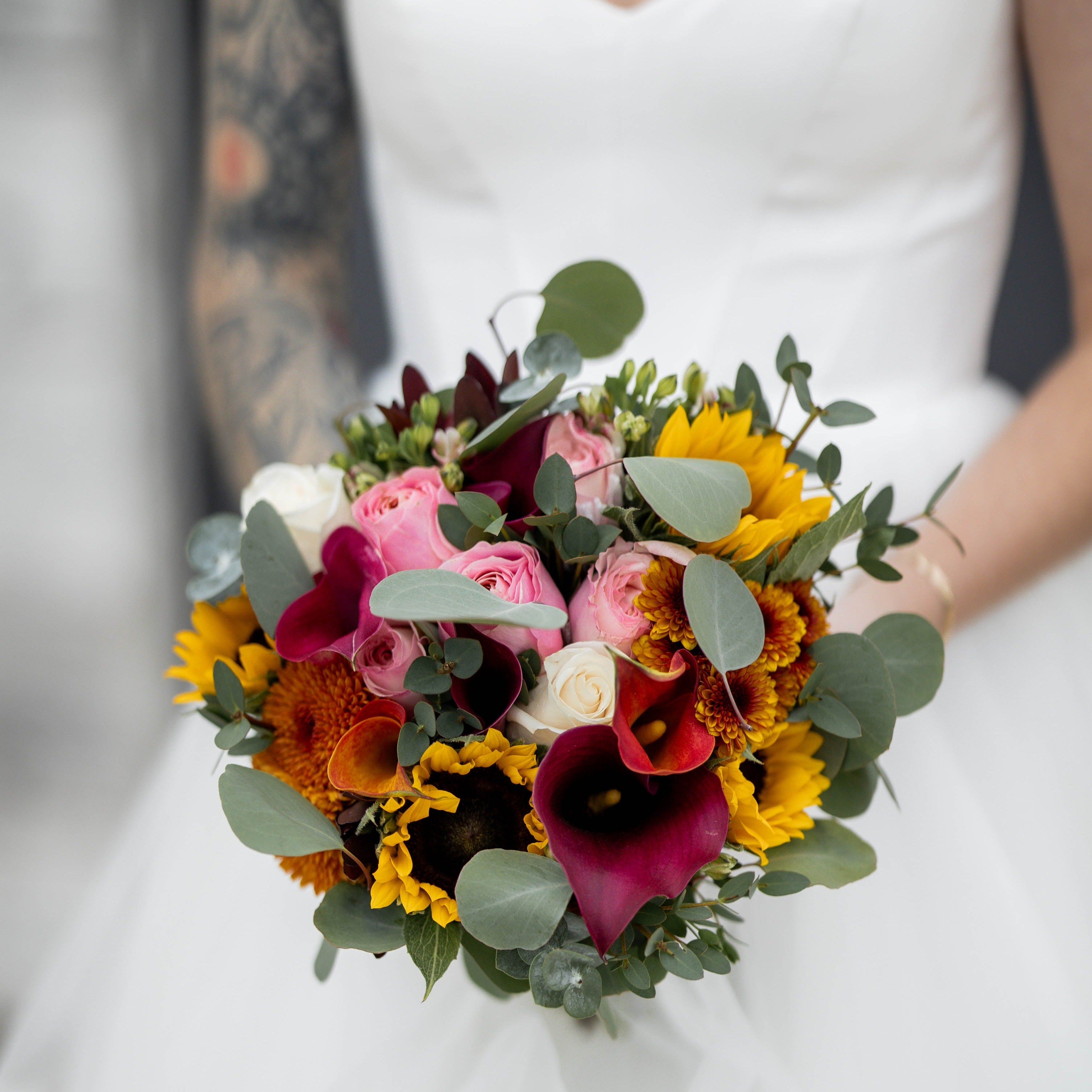 fiftyflowers.com Radiant Fall Wedding