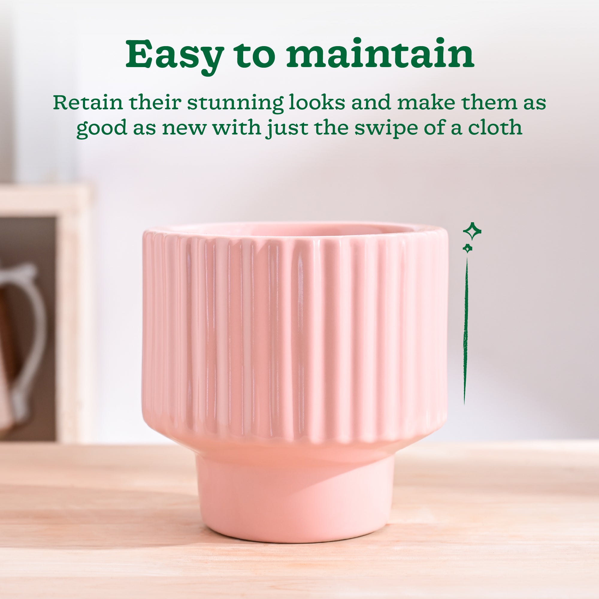 Ugaoo Forms of Love Ceramic Planter - view 4