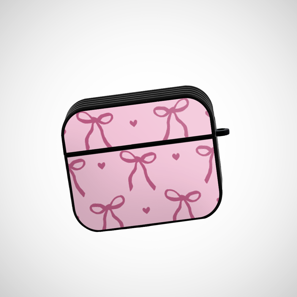 Cover It Up Hearts and Bow Glass Airpods 3rd Gen Case Covers