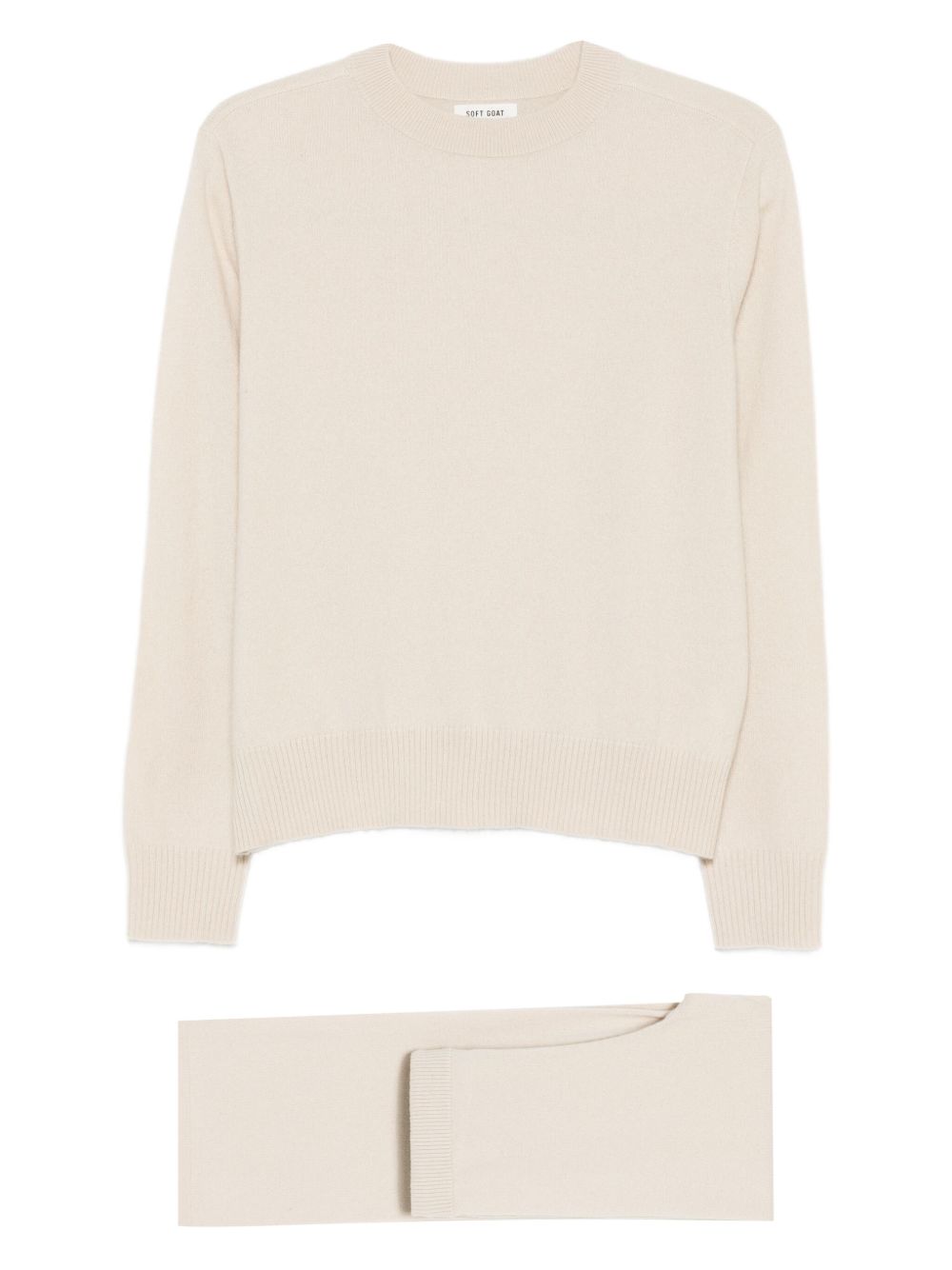 SOFT GOAT Sweaters WHITE – Cashmere 100%