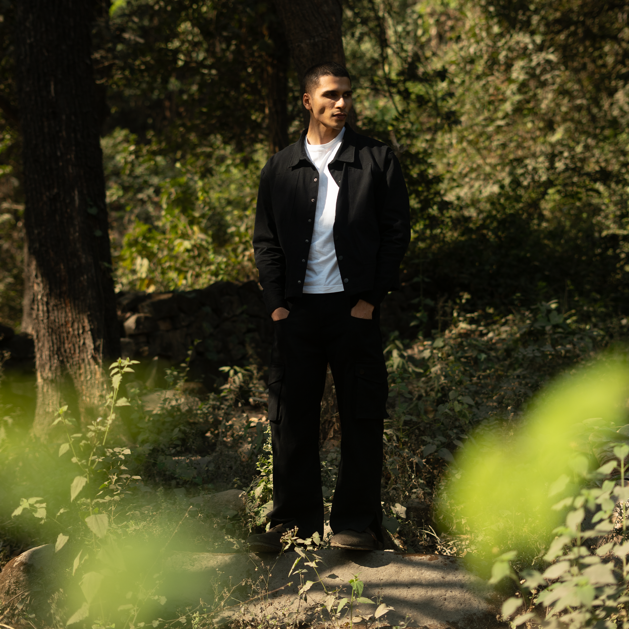 Superkicks | ESSENTIAL CARGO JACKET { BLACK - view 5