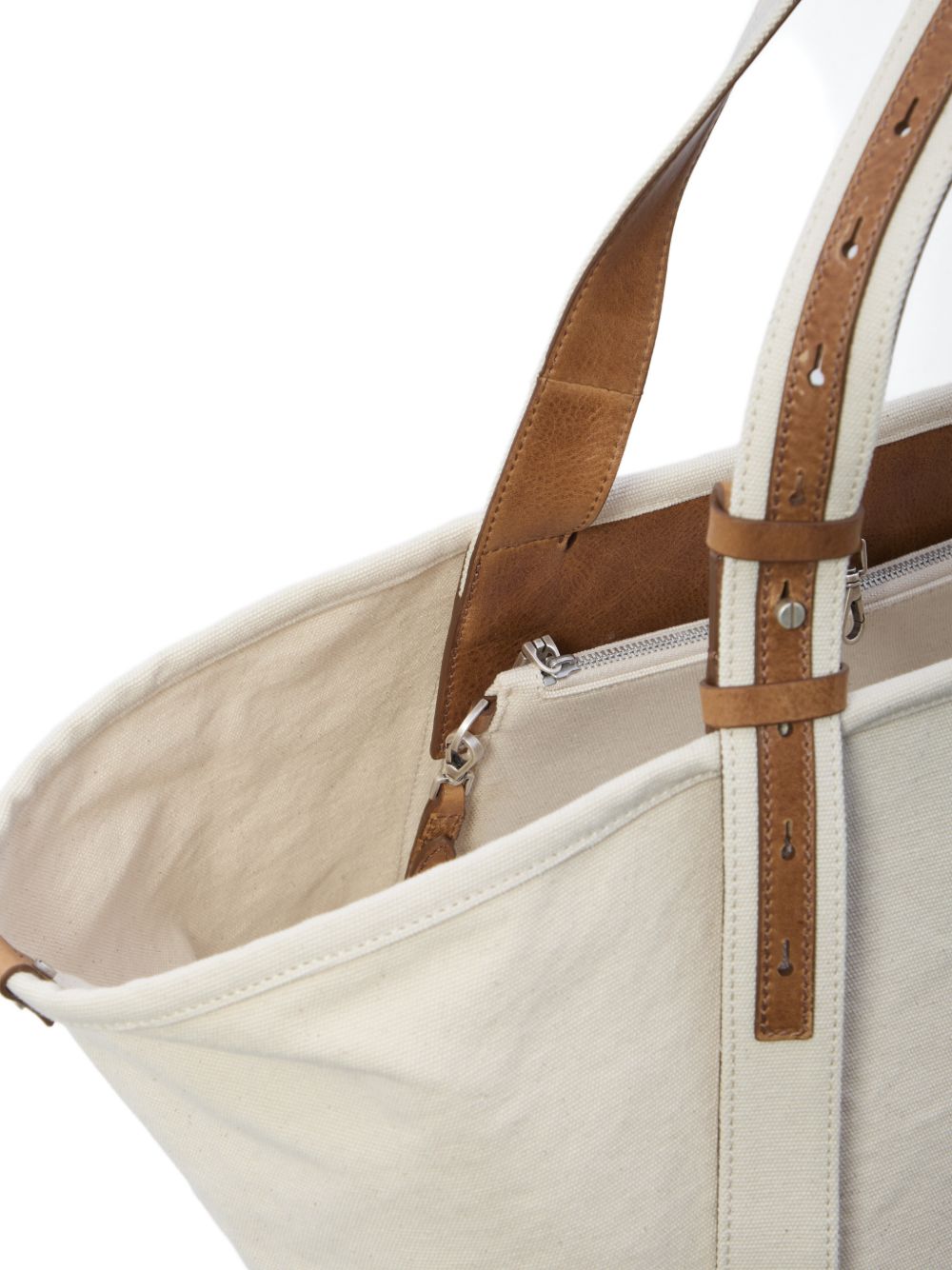 Golden Goose 24.7 Canvas Tote Bag – Calf Leather 100% - view 4
