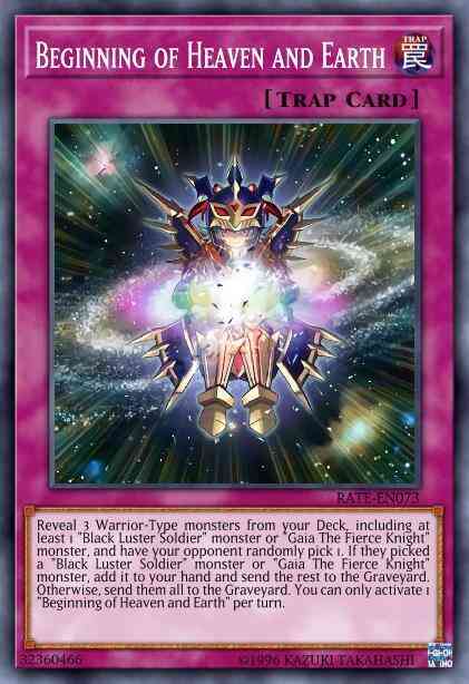 Yu-Gi-Oh! Beginning of Heaven and Earth - RATE-EN073 - Common - 1st Edition