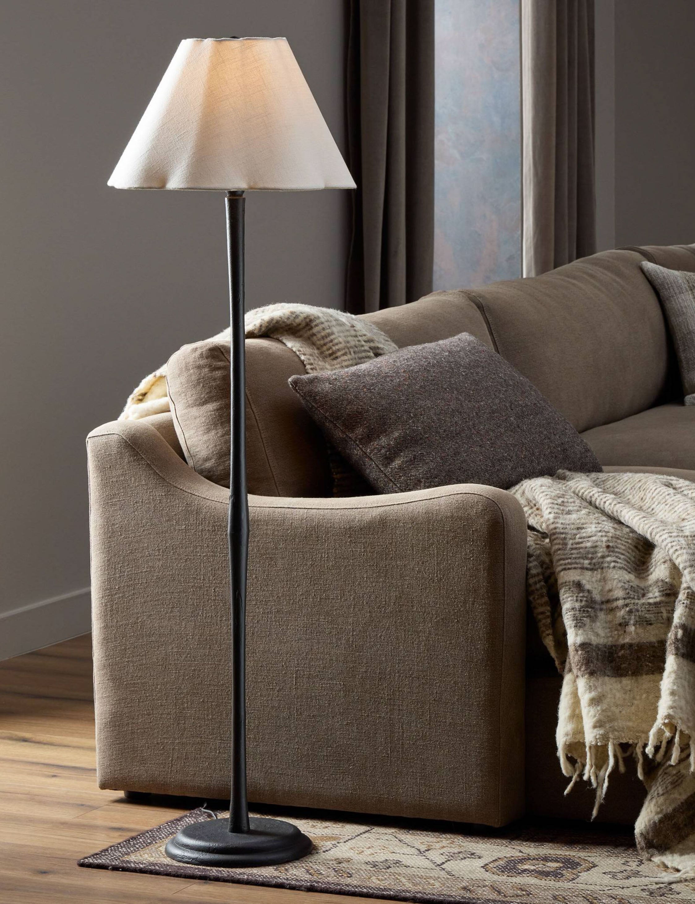 Lulu and Georgia Quade Floor Lamp – Black - view 2