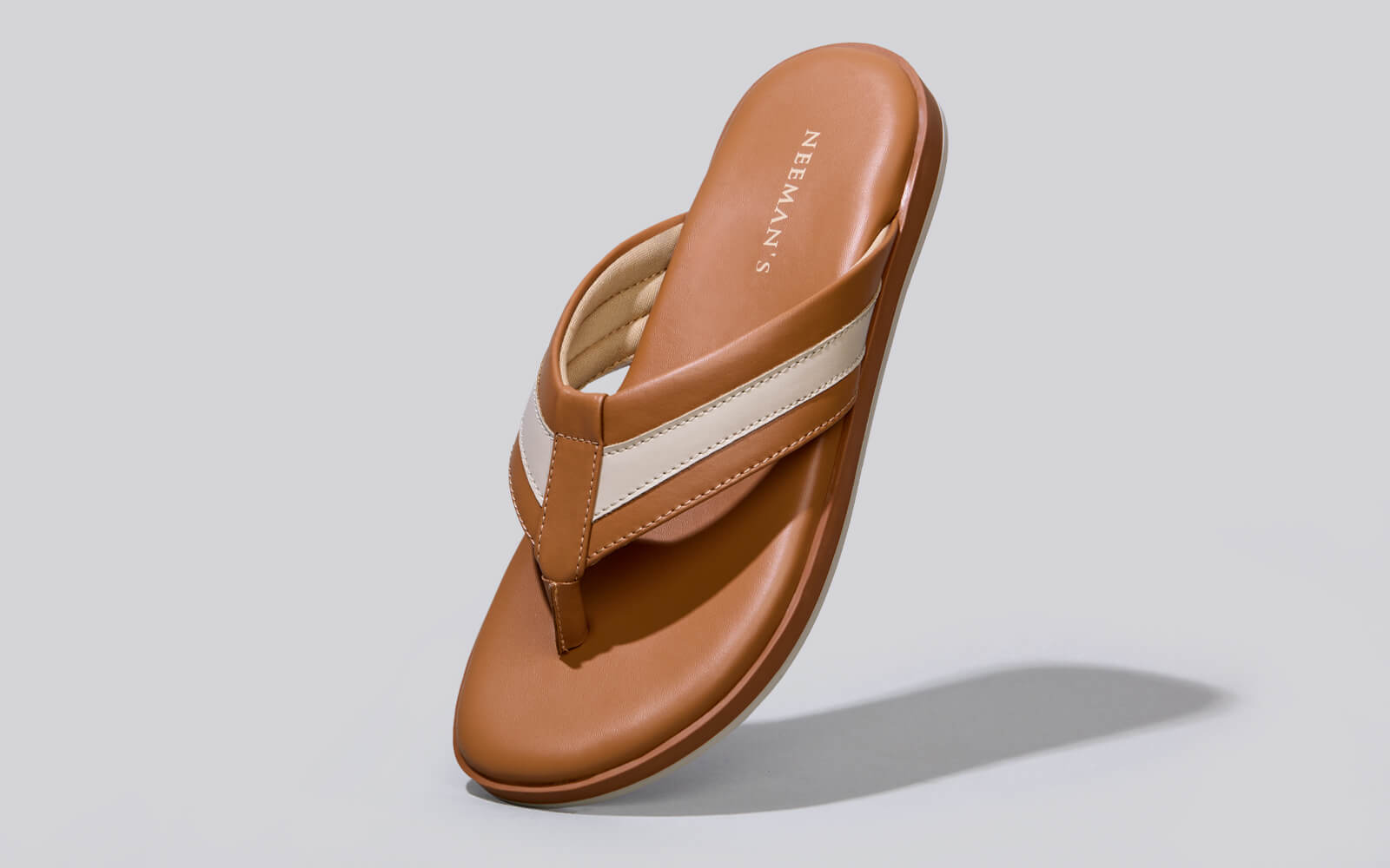 Indo-western flips tan-ivory – Neeman's Indo-Western Flips : Tan-Ivory