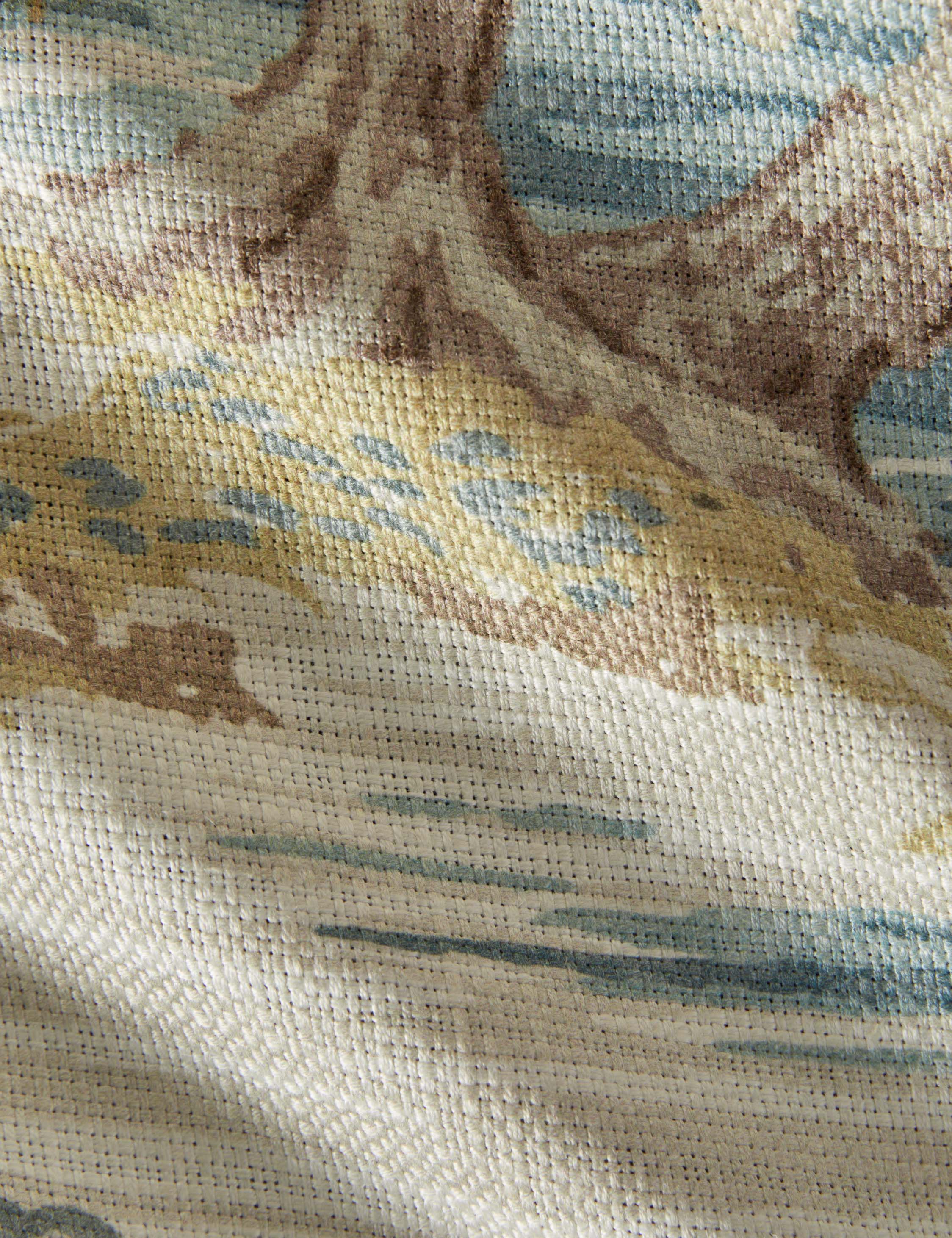 Lulu and Georgia Ancient Canopy Viscose Fabric by Morris & Co. - view 5